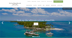 Desktop Screenshot of littlepalmisland.com